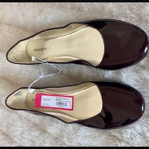 Target Xhilaration wine-colored ballet flats 11